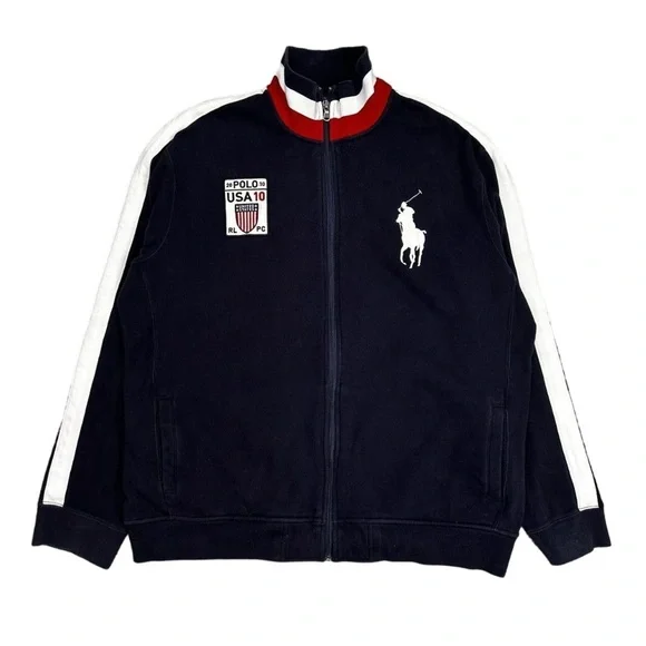 Polo Ralph Lauren Chief Keef zip front sweatshirt
USA big pony - Picture 1 of 7